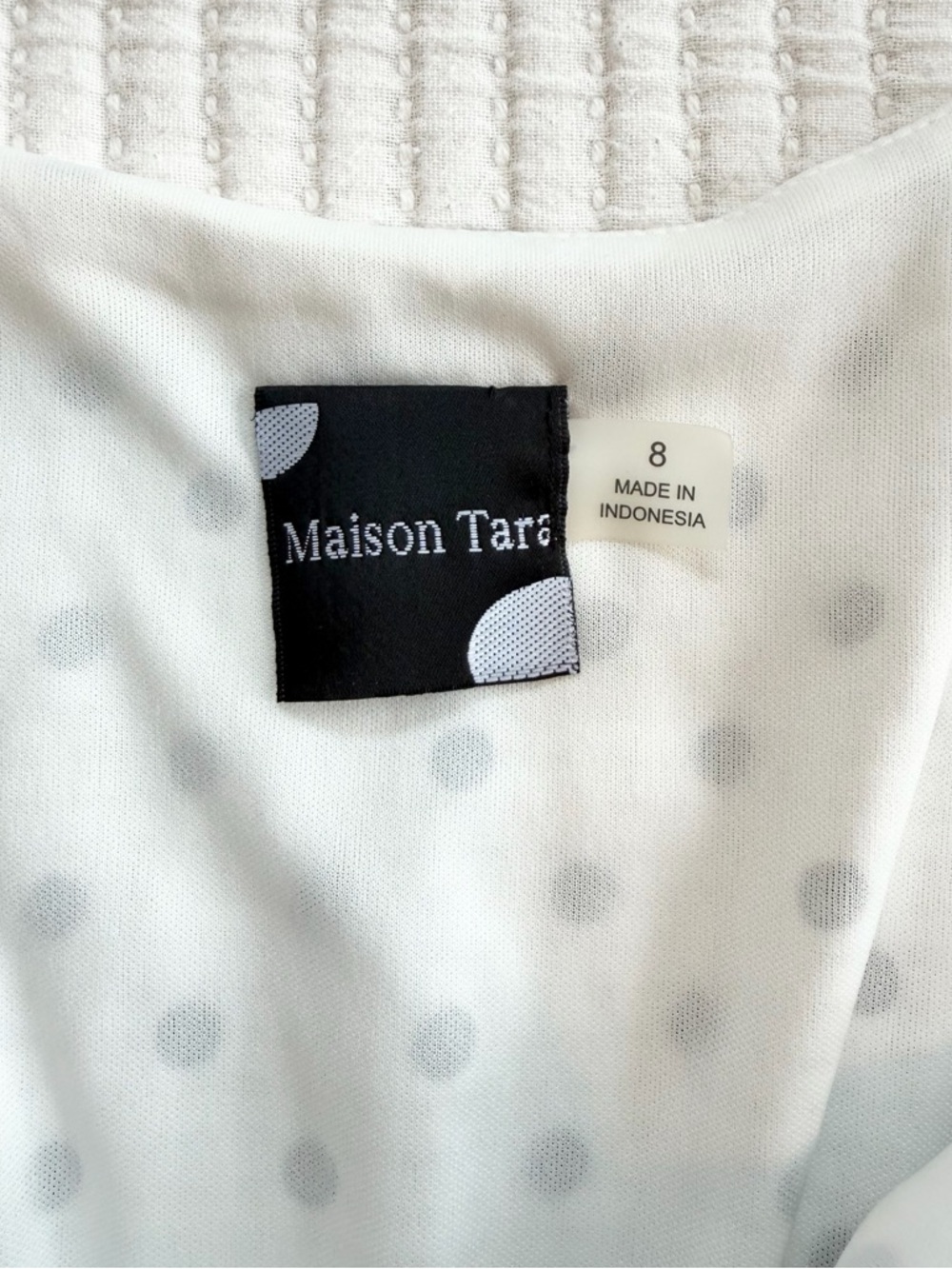 NWT Polka Dot Tiered Ruffle Maxi Dress - Picture 3 of 8